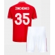 Nottingham Forest Oleksandr Zinchenko #35 Replike Domaci Dres za djecu 2025-26 Kratak Rukav (+ Kratke hlače)